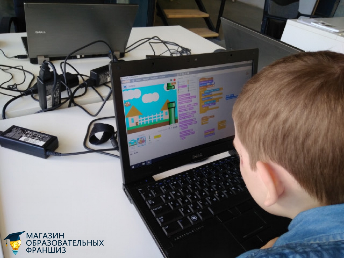Франшиза онлайн-школы для детей по программированию и графике «ДжуниСкул»